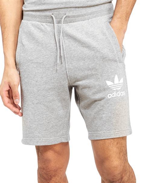 adidas original shorts grey